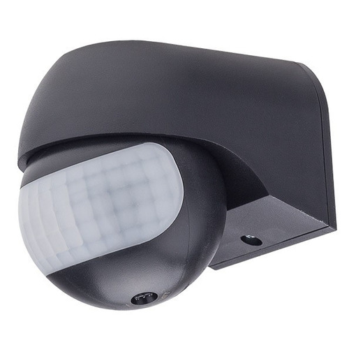LED senzory - LED PIR pohybový senzor IP54 černý - foto 1