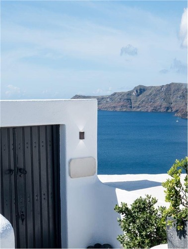 Nástěnná - NV 9026117 Venkovní nástěnné svítidlo DEWEI černý hliník a akryl LED 2x2W 3000K 500mA 100-240V 68st. IP54 světlo nahoru a dolů - NOVA LUCE - foto 1