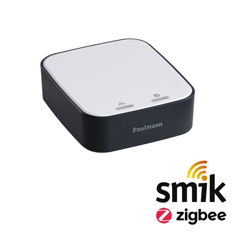SmartHome Paulmann - P 50135 Zigbee brána Gateway Smart Home smik bílá/antracit - PAULMANN - foto 1