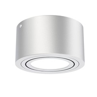 Bodová - BRI 7121014 LED přisazené svítidlo, pr. 9 cm, 5 W, stříbrná (starý kód: BRI 7121-014) - BRILONER