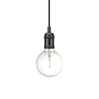 Subtilní - NOR 84800003 Závěsné svítidlo Avra 1x60W E27 černá chrom - NORDLUX