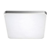 Hranatá - AZZ AZ2758 LED Stropní přisazené svítidlo Azzardo Quadro 50 LED CCT silver AZ2758 60W 5600lm 3000K-6500K IP20 stříbrné stmívatelné s dálkovým ovladačem - AZZARDO