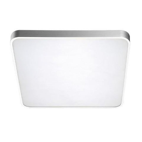 Hranatá - AZZ AZ2758 LED Stropní přisazené svítidlo Azzardo Quadro 50 LED CCT silver AZ2758 60W 5600lm 3000K-6500K IP20 stříbrné stmívatelné s dálkovým ovladačem - AZZARDO - foto 1