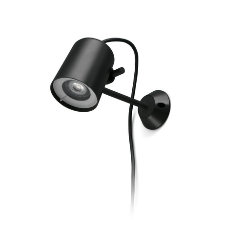 Nástěnná - FARO 71546 FLOW nástěnná lampa, černá, se zápichem do země - FARO - foto 1