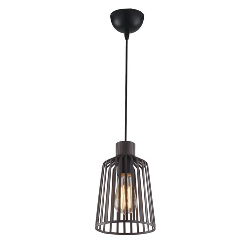 Dekorativní - FAN I-DAYTON-S16 BRO Závěsné svítidlo Dayton, bronzové, 1 x E27, 16 x 16 x 126,4 cm - FANEUROPE - foto 1