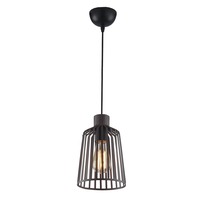 Dekorativní - FAN I-DAYTON-S16 BRO Závěsné svítidlo Dayton, bronzové, 1 x E27, 16 x 16 x 126,4 cm - FANEUROPE