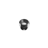 Kruhová - FAN INC-QUARK-R8DA-NER Zápustné svítidlo Quark R8DA, černé, 8 W, 3000–4000 K, pr. 65 x 55 mm - FANEUROPE