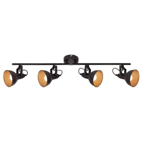 Bodová - BRILO 2049-045 Bodové svítidlo 79 cm 4x E14 40W černá - BRILO - foto 1