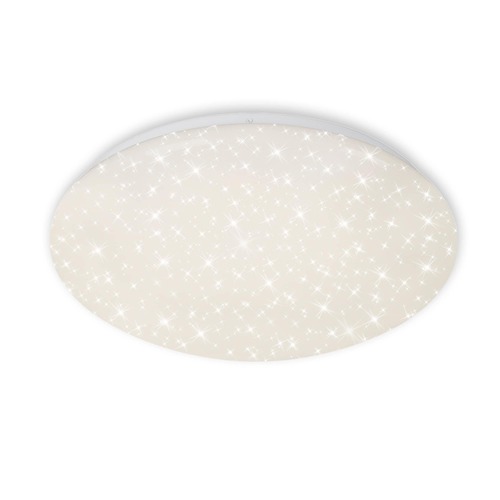 Kruhová - BRILO 3367-216 LED stropní svítidlo hvězdné nebe, CCT, noční světlo, dálkový ovladač, stmívatelné, bílé - BRILO - foto 1