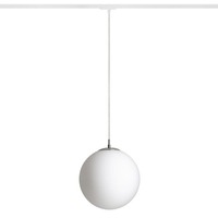 Svítidla - RED R13966 LUNA 30 pro jednookr. lištu opálové sklo/chrom 230V E27 15W - RED - DESIGN RENDL