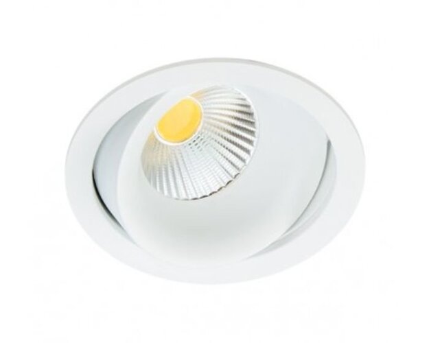 Kruhová - BPM 3121.01.RF.BK-BK.40.ST.9.30 Zápustné svítidlo MESEL 3121 černá polomatná - BPM (starý kód 3121.BK-BK.D40.3K) - foto 1