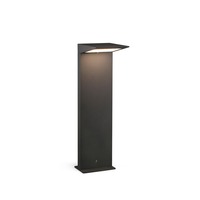 Sloupková - FARO 70785 SOLEIL LED solární sloupková lampa, tmavě šedá - FARO