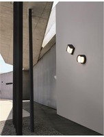 Nástěnná - NV 9026002 Venkovní nástěnné svítidlo MAX tmavě šedý ABS čirý a bílý akryl LED 12W 3000K 200-240V 120st. IP65 - NOVA LUCE