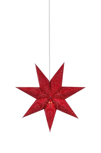 Interiérové dekorace - MAR 700122 Aratorp červená závěsná hvězda 45 cm - Markslöjd - foto 1