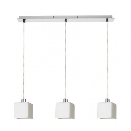 Vícečetná - RED R14020 DADOS III 60 závěsná opálové sklo/chrom 230V E27 3x11W - RED - DESIGN RENDL - foto 1