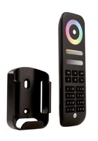 Ovladače pro vícebarevné LED pásky, RGB, RGBW - IMPR 843512 Deko-Light RF-smart, dálkové ovladání, černá, 8 zón, Single/CCT/RGB/RGBW/RGB+CCT