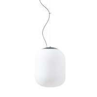 Koule - OS TAN62364 TANIA L2 HP závěsné skleněné svítidlo černá / bílá IP40 3000 K 59W LED - OSMONT