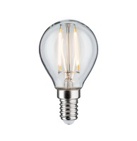 E14 - P 28690 LED kapka 4,8 W E14 čirá teplá bílá stmívatelné - PAULMANN