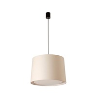 Kónická - FARO 64315-55 CONGA závěsné svítidlo, černá/béžová - FARO