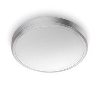 Kruhová - PH 8718699758929 LED Koupelnové stropní přisazené svítidlo Philips DORIS CL257 8718699758929 17W 1500lm 2700K IP44 31,3cm niklové - PHILIPS (929002367901)
