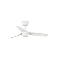 Ventilátory - FARO 33820-1TW MINI PUNT S LED stropní ventilátor, bílá s DC motorem - FARO