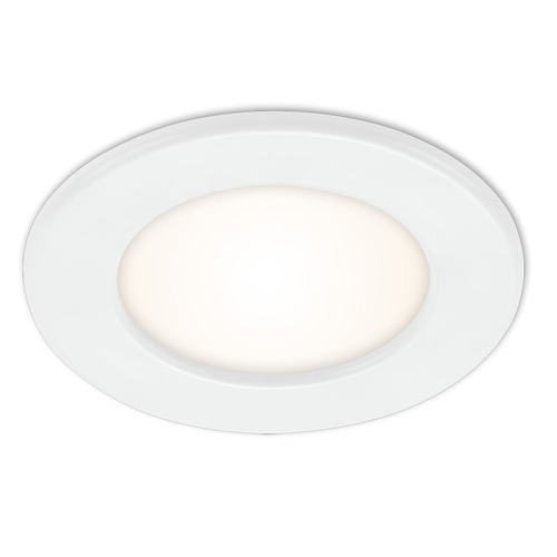 Kruhová - BRI 7049-016 LED vestavné svítidlo, pr. 11,5 cm, LED modul, 6W, 600 lm, bílé - BRILONER - foto 1