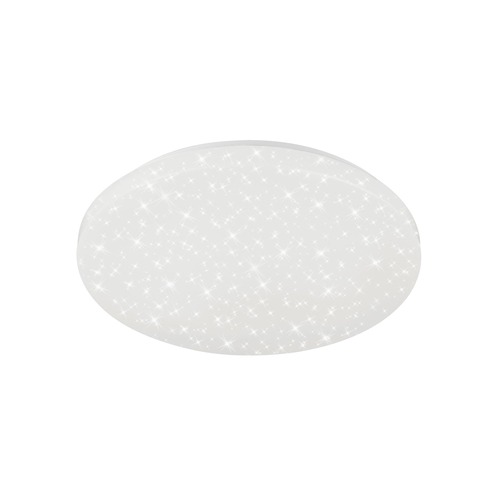 Kruhová - BRI 2360-016 LED hvězdné nebe stropní svítidlo pr. 38,5 cm 18W 2200lm bílé - BRILONER - foto 1