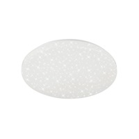 Kruhová - BRI 2360-016 LED hvězdné nebe stropní svítidlo pr. 38,5 cm 18W 2200lm bílé - BRILONER