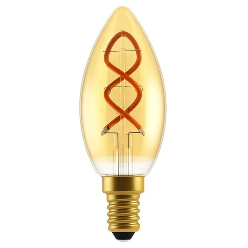 E14 - NOR 2080101458 LED žárovka svíčka E14 2,5W C35 zlatá - NORDLUX - foto 1