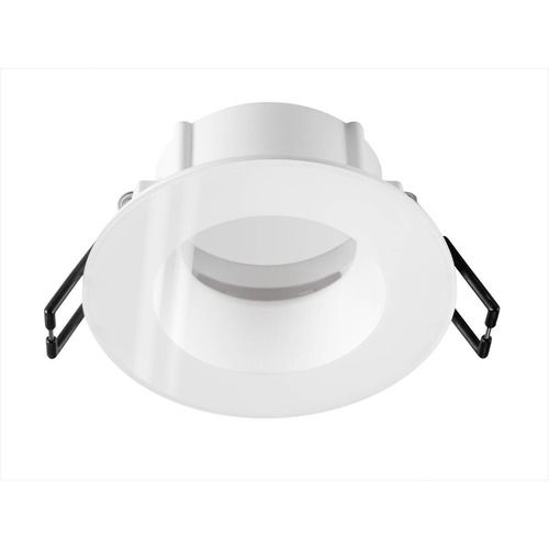 Kruhová - LA 1007337 NEW TRIA® 68 kroužek pro vestavbu do stropu, D: 8,3 H: 3,55 cm, IP 65, vč. skla, bílá - BIG WHITE (SLV) - foto 1