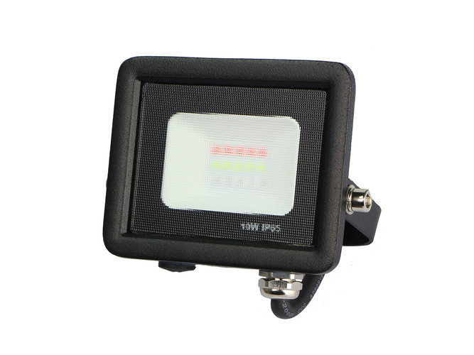 Vnější světlomety - LED SMD Floodlight Černé tělo IP65 - foto 1