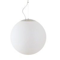 Koule - OS ISI60256 ISIS L5 PM-M HP závěsné plastové svítidlo nerez / bílá IP40 3000 K 65W LED - OSMONT