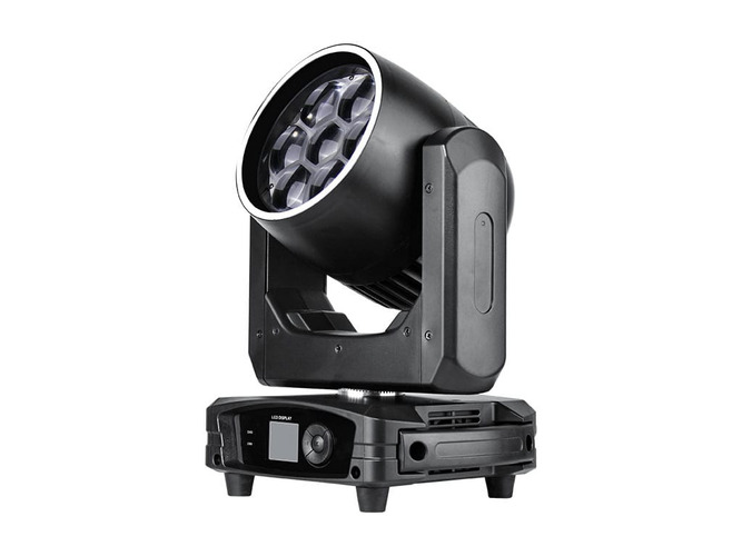 Jevištní efekty - Pohyblivá hlava 7x40W RGBW 30x0.2W - foto 1