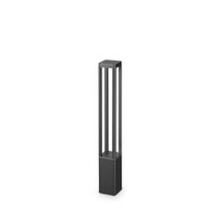 Sloupková - ILUX 250953 LED Venkovní sloupkové svítidlo Ideal Lux TIFONE-1 PT 250953 8,5W 720lm 3000K IP65 65,5cm antracitové - IDEALLUX
