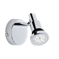 Bodová - BRI 2992018 LED bodové svítidlo pr. 8 cm 1xGU10 4,8W 400lm chrom (starý kód: BRI 2992-018) - BRILONER