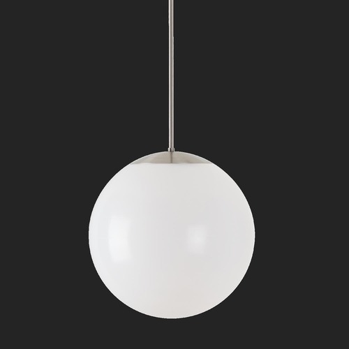 Koule - OS ISI62448 ISIS P3 HP závěsné plastové svítidlo nerez broušená / bílá IP40 3000 K 52W LED DALI (původní kód OS 62448) - OSMONT - foto 1