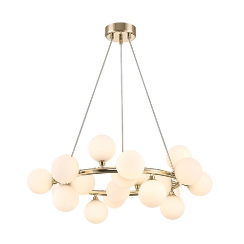 Dekorativní - ZUMA 003064-026345 P0462-20C-F7AA BOBO závěsné svítidlo zlatá - ZUMALINE - foto 1