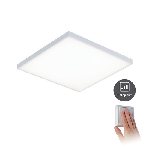 Downlight - P 79821 LED Panel Velora 3-krokové-stmívatelné 295x295mm 17W 3.000K - PAULMANN - foto 1