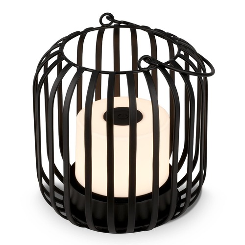 Na stůl - BRILO 7479015 LED nabíjecí stolní lampa, 13 cm, 2W, 150lm černá-zlatá - BRILONER - foto 1