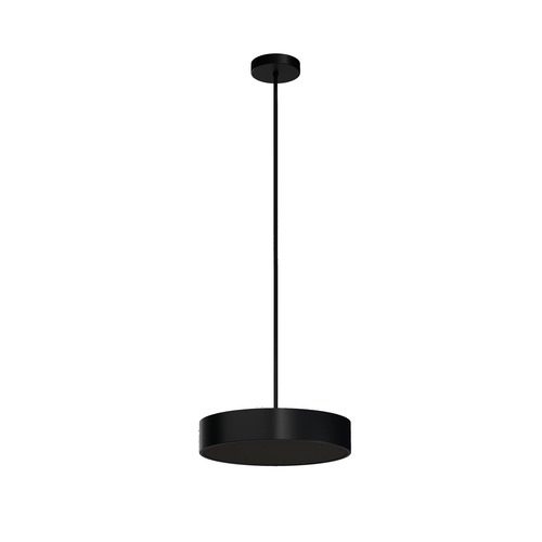 Kruhová - OS KRU60202 KRUGER P2 FC závěsné plastové svítidlo černá IP40 3000 K 34W LED - OSMONT - foto 1