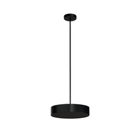 Kruhová - OS KRU60202 KRUGER P2 FC závěsné plastové svítidlo černá IP40 3000 K 34W LED - OSMONT