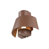 Nástěnná - LA 1007581 PHOTONI nástěnné přisazené svítidlo, kónické, 1x max. 13 W, E27, rezavé - BIG WHITE (SLV)