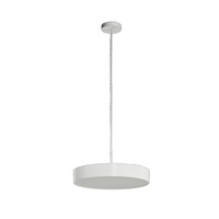 Kruhová - OS KRU60213 KRUGER P3 FOP závěsné plastové svítidlo bílá IP40 3000 K 48W LED - OSMONT