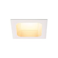 Hranatá - LA 112692 VERLUX vestavné svítidlo LED 3000K bílé matné 20W - BIG WHITE (SLV)