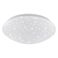 Kruhová - BRILO 3320016 LED stropní svítidlo hvězdné nebe, pr. 28 cm, 12 W, bílé (starý kód: BRILO 3320-016) - BRILO