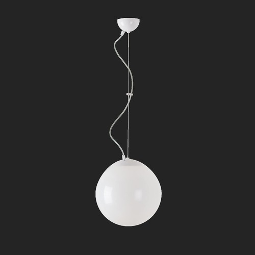 Koule - OS ISI66667 ISIS L2 závěsné plastové svítidlo bílá IP40 4000 K 20W LED DALI (původní kód OS 66667) - OSMONT - foto 1