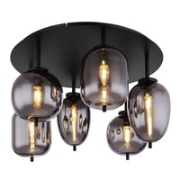 Dekorativní - GLO 15345-6D BLACKY 15345-6D Stropní svítidlo - GLOBO
