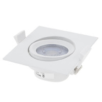 Vestavěný - LED COB Downlight čtverec otočný