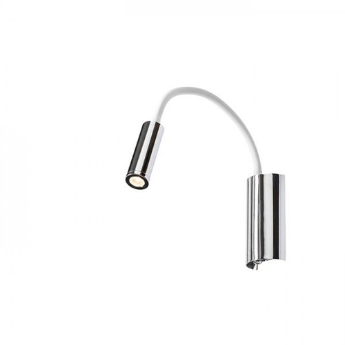 S ramenem - RED R12896 SHOW nástěnná bílá chrom 230V LED 3W  3000K - RED - DESIGN RENDL - foto 1