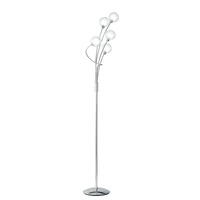 Stojací lampy - FAN I-BLOG-PT5 Stojací lampa Piantana Blog, chrom, 5 x G9, 36 x 150 cm - FANEUROPE